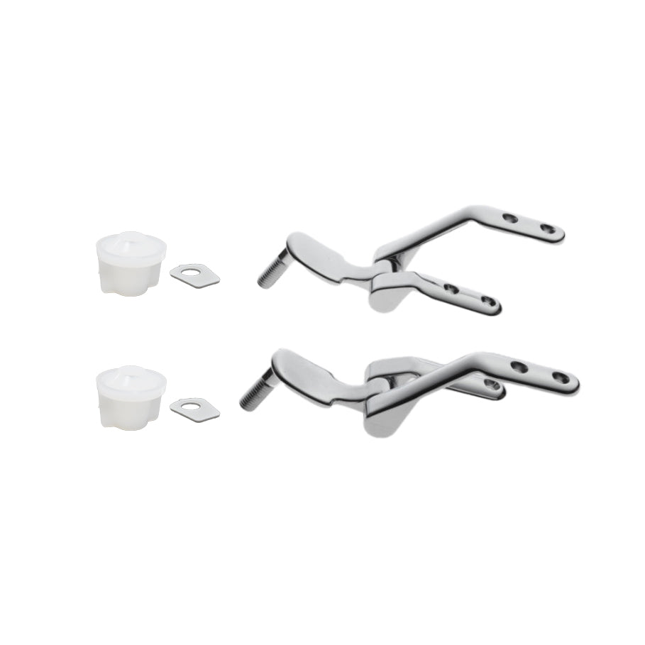 CERNIERE COPRIWATER CLIO- Cromo- DH- pezzi 1