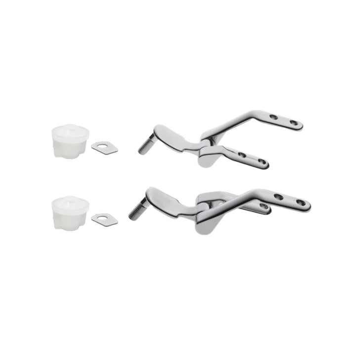 CERNIERE COPRIWATER CLIO- Cromo- DH- pezzi 1