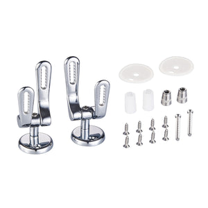 CERNIERE COPRIWATER REGOLABILI AD ESPANSIONE- Cromo- DH- pezzi 1