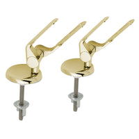 COPPIA CERNIERE DORATE- Dorate- DH- pezzi 1