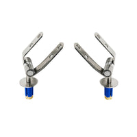 KIT CERNIERE INOX FISSA AD ESPANSIONE MOD. S05- DH- pezzi 1