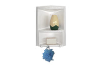 ANGOLIERA MODELLO ARETUSA BIANCA- H. 30 cm- DH- pezzi 1