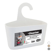 CESTINO PORTAOGGETTI DA DOCCIA- Bianco- DH- pezzi 1