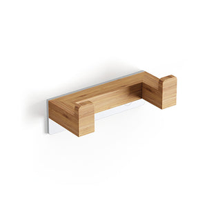 APPENDINO DOPPIO BAMBOO- Bambù - L. 95 mm- SAMO- pezzi 1