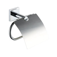 PORTA ROTOLO CARTA CHIUSO LINEA GIONA- Cromo - Fiss. con viti- DHIMP- pezzi 1