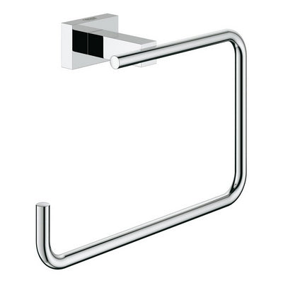 PORTASALVIETTE AD ANELLO ESSENTIALS CUBE- Cromo- GROHE- pezzi 1