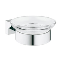 BASE PORTASAPONE CON SUPPORTO ESSENTIALS CUBE- Cromo- GROHE- pezzi 1