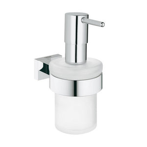DISPENSER CON SUPPORTO  ESSENTIALS CUBE- Cromo- GROHE- pezzi 1