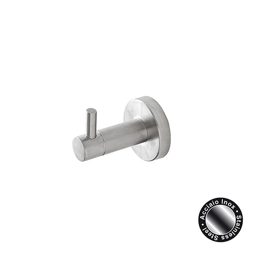 APPENDINO CITY  IN ACCIAIO SATINATO- Acciaio Satinato 5x6,8xh6 cm- FERID- pezzi 1