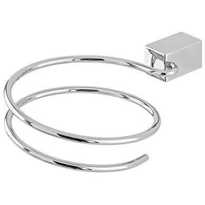 PORTA ASCIUGACAPELLI CROMO SERIE UNICA- Cromo 7x16,5xh16,5 cm- FERID- pezzi 1