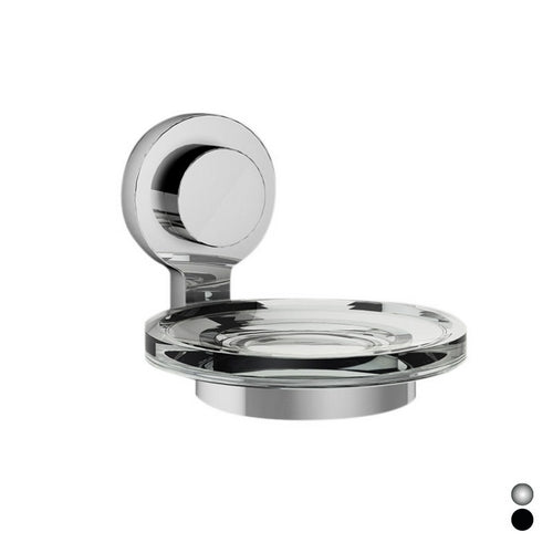 PORTA SAPONE SERIE KISSY- Cromo cm 11 x h.9,2 x 13,8- KOEMO- pezzi 1