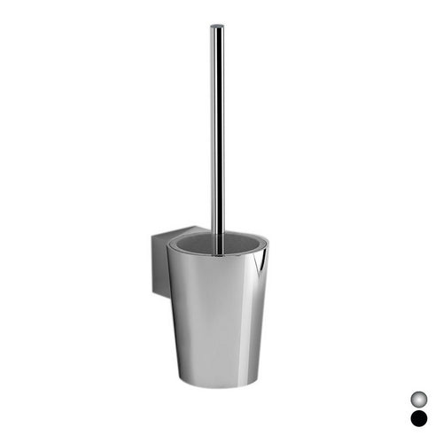 PORTASCOPINO DA MURO KOOKY- Cromo  cm 12,2 x h.42,2 x 14,2- KOEMO- pezzi 1