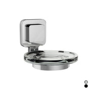 PORTA SAPONE SERIE KARA- Nero cm 11 x h.9,2 x 13,8- KOEMO- pezzi 1