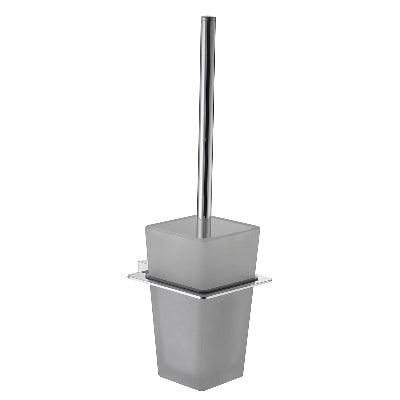 PORTA SCOPINO A PARETE LINEA MAELA- Ottone Cromato- DHIMP- pezzi 1