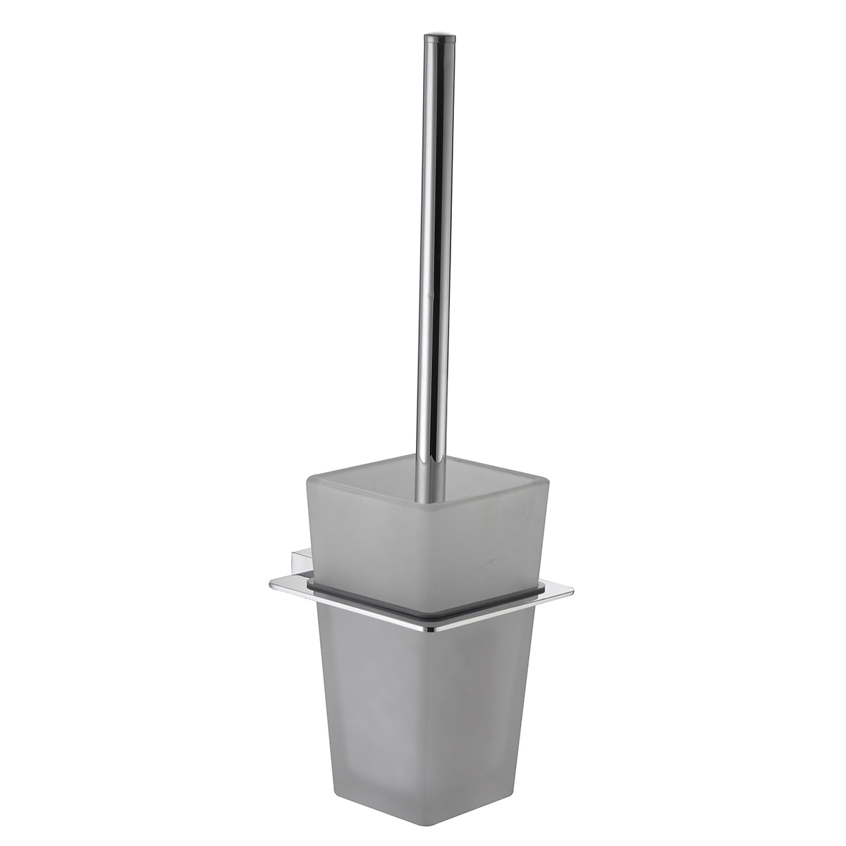 PORTA SCOPINO A PARETE LINEA MAELA- Ottone Cromato- DHIMP- pezzi 1