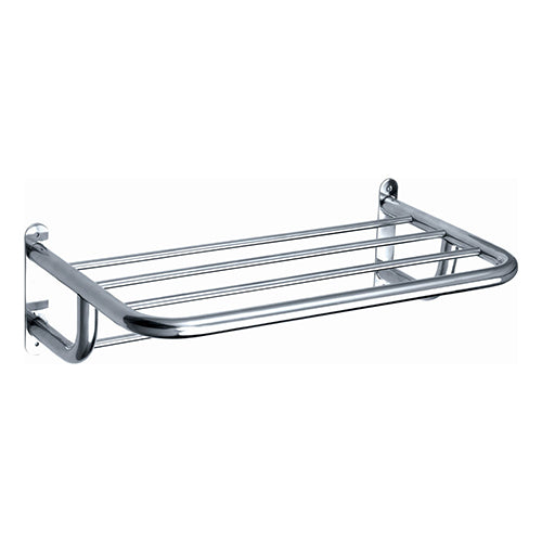 MENSOLA PORTASALVIETTE IN ACCIAIO MOD U- Cromo- DH- pezzi 1