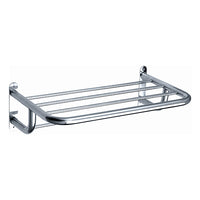 MENSOLA PORTASALVIETTE IN ACCIAIO MOD U- Cromo- DH- pezzi 1