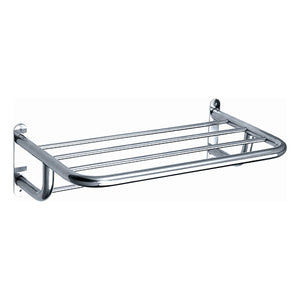 MENSOLA PORTASALVIETTE IN ACCIAIO MOD U- Cromo- DH- pezzi 1