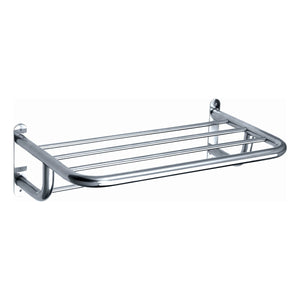 MENSOLA PORTASALVIETTE IN ACCIAIO MOD U- Cromo- DH- pezzi 1