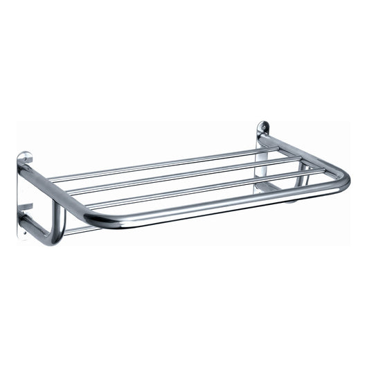 MENSOLA PORTASALVIETTE IN ACCIAIO MOD U- Cromo- DH- pezzi 1