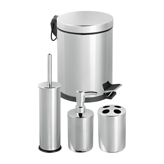 SET BAGNO 4 PEZZI FIORDALISO- Cromo- DH- pezzi 1