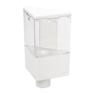 DOSATORE DI SAPONE LIQUIDO QUICK SOAP SERIE LINEA- Bianco- METAF- pezzi 1