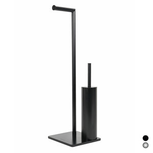 PIANTANA WC MOD. ZERO METAFORM- Nero cm 20 x h. 65 x 18- METAF- pezzi 1