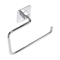 PORTA ASCIUGAMANI AD ANELLO MOD. COLD WIND- Cromo cm 18 x h.12 x 7- METAF- pezzi 1