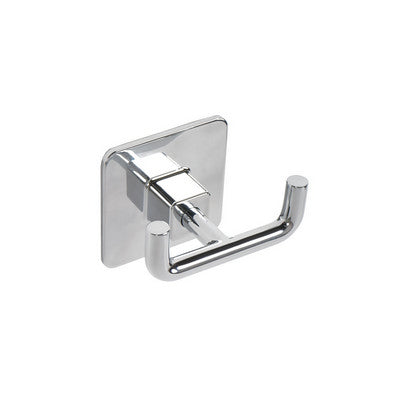 APPENDIABITO DOPPIO MOD. COLD WIND- Cromo cm 6,5 x h.5,3 x 4- METAF- pezzi 1