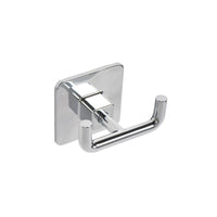 APPENDIABITO DOPPIO MOD. COLD WIND- Cromo cm 6,5 x h.5,3 x 4- METAF- pezzi 1