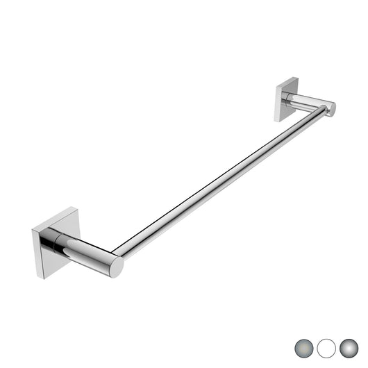 PORTA ASCIUGAMANI MOD. HOTEL MAISON- Spazzolato cm 35 x h.5 x 7,4- METAF- pezzi 1