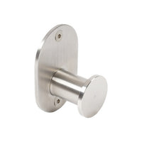 APPENDIABITO SINGOLO MOD. BLIZZ SPAZZOLATO- Spazzolato cm 4,5xh.6,5x3,4- METAF- pezzi 1