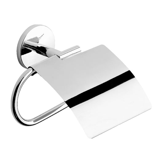 PORTA ROTOLO CARTA CHIUSO MOD. ONE CROMO- 16.5xh.15x6- METAF- pezzi 1