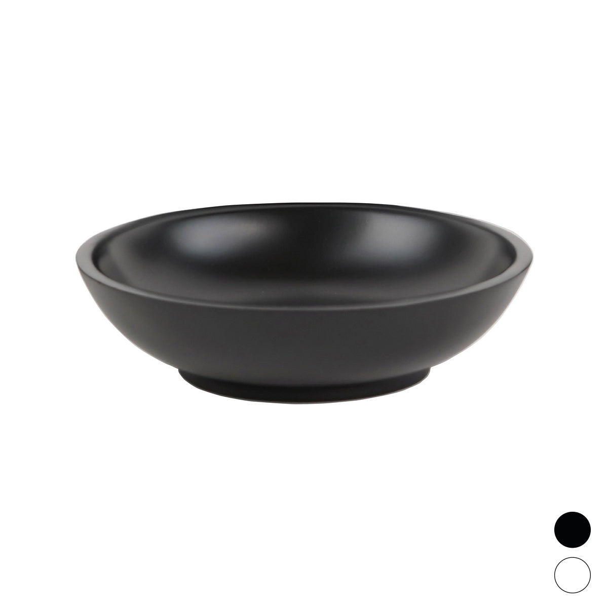 PORTA SAPONE AFRA- Bianco Opaco D. 13 x h. 3,2 cm- METAF- pezzi 1