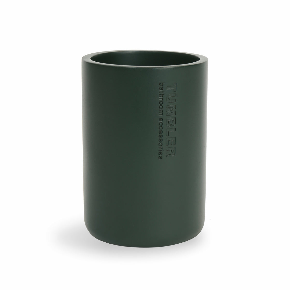 PORTA SPAZZOLINI ANNIKA- Verde Forest - D. 7,7 x 11 cm- METAF- pezzi 1