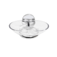 PORTA SAPONE MOD. BIRD- Cromo cm 12,5 x h.6,2 x 11,0- METAF- pezzi 1