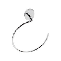 PORTA ASCIUGAMANI AD ANELLO MOD. BIRD- Cromo cm 20 x h.23,7 x 5,5- METAF- pezzi 1