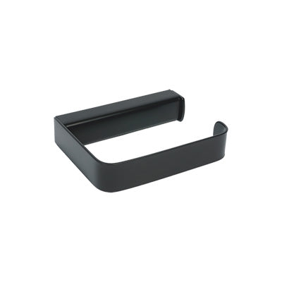 PORTA ROTOLO CARTA APERTO MOD. 25- Nero cm 12,5 x h 2,5 x 8,5- METAF- pezzi 1