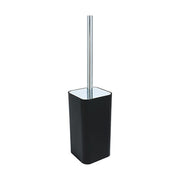 PORTA SCOPINO MOD. 25- Nero cromo cm 9,5x h. 39x 9,5- METAF- pezzi 1