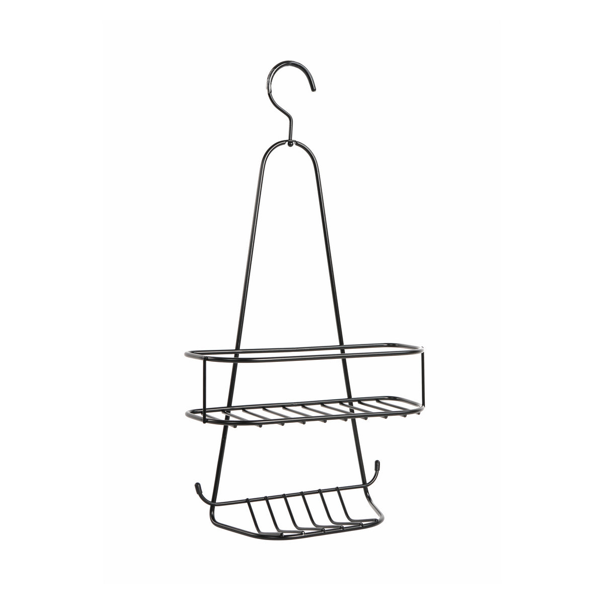 CONTENITORE DOCCIA DA APPENDERE NEW CHROME EVO- Nero Opaco- METAF- pezzi 1