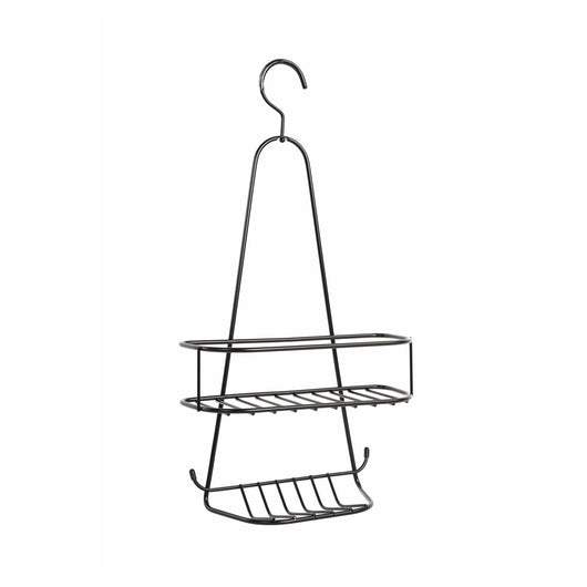 CONTENITORE DOCCIA DA APPENDERE NEW CHROME EVO- Nero Opaco- METAF- pezzi 1