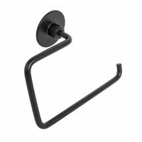 PORTA ASCIUGAMANI AD ANELLO MODELLO WIND- Nero- METAF- pezzi 1