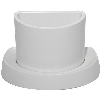 PORTA BICCHIERE EuroBlister BIANCO SERIE ALLEGRA- Bianco- METAF- pezzi 1