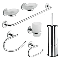 SET ACCESSORI BAGNO 8 PEZZI SERIE OTTO/ONE- METAF- pezzi 1