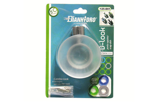 PORTA SAPONE SERIE D-LOOK- Cromo- METAF- pezzi 1