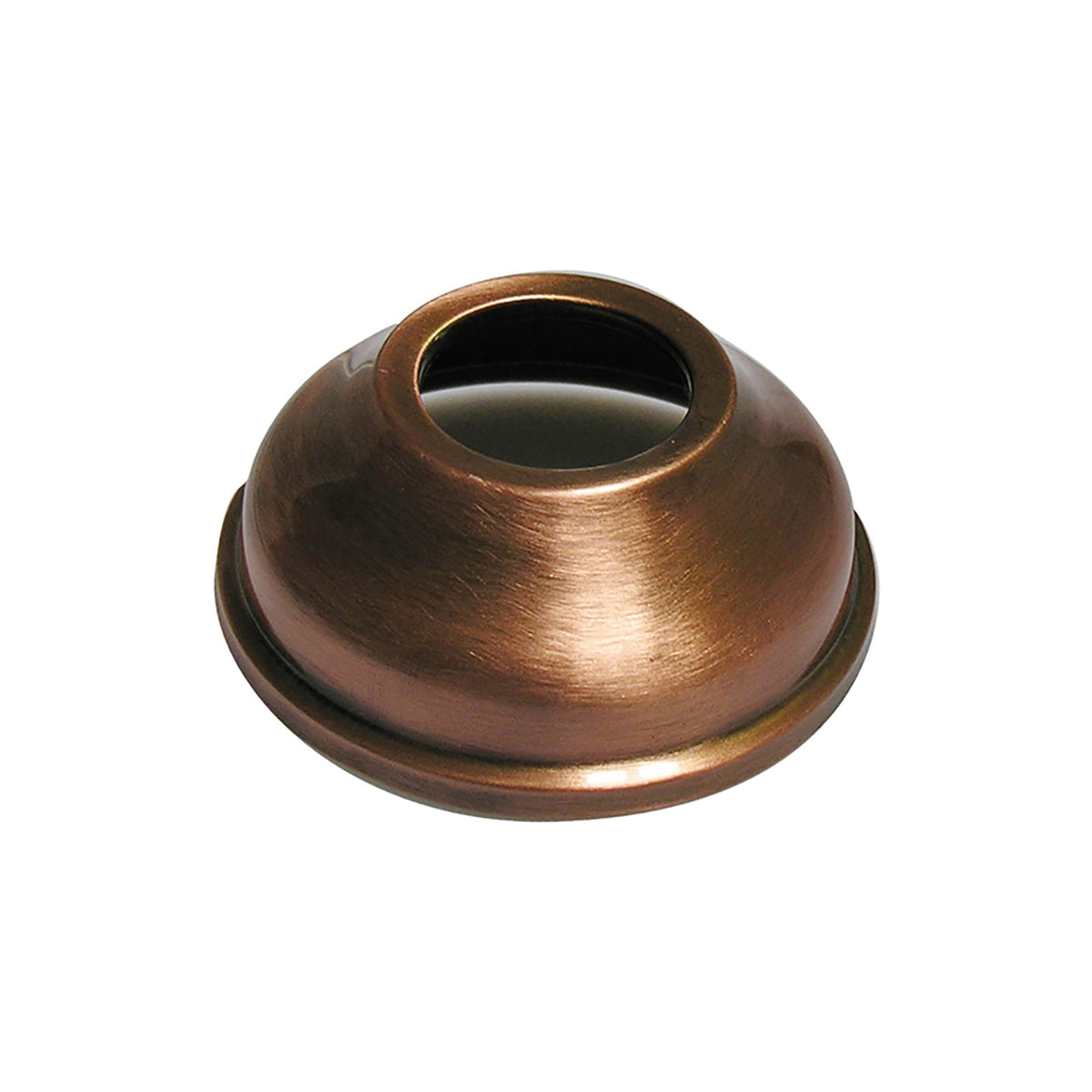 ROSONE IN OTTONE PER WC DIAM. 76 MM- Foro 26 mm -  Ramato- DEBOR- pezzi 1