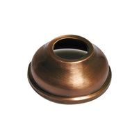 ROSONE IN OTTONE PER WC DIAM. 76 MM- Foro 30 mm -  Ramato- DEBOR- pezzi 1