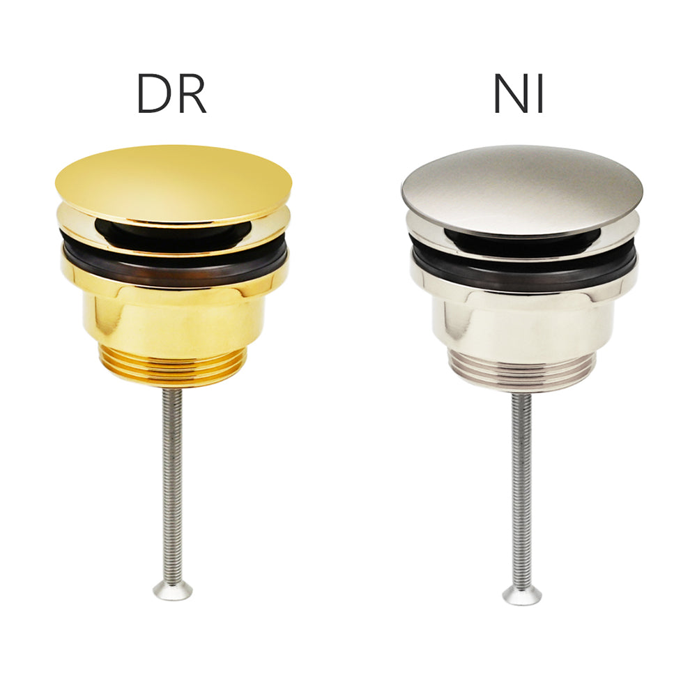 PILETTA CLIC CLAC IN OTTONE CERTIFICATO NF- 11/4 - Dorata- DEBOR- pezzi 1