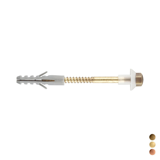 VITE FISSAGGIO PER VASO- L. 80 mm - Dorata- PB- pezzi 1