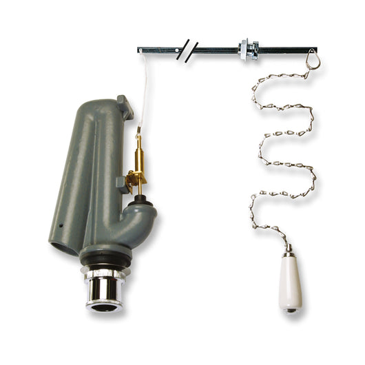 MECCANISMO DI SCARICO PER CASSETTA ALTA A CATENELLA- Cromo- TREMO- pezzi 1